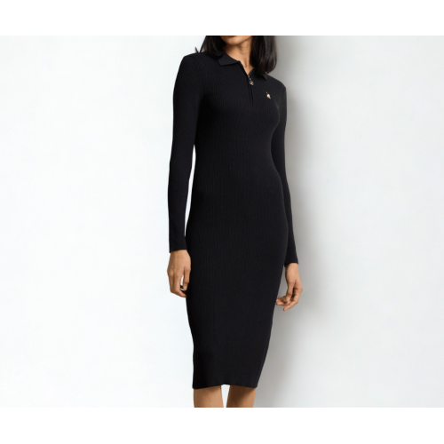 POLO LAYA LS KNIT DRESS 5529